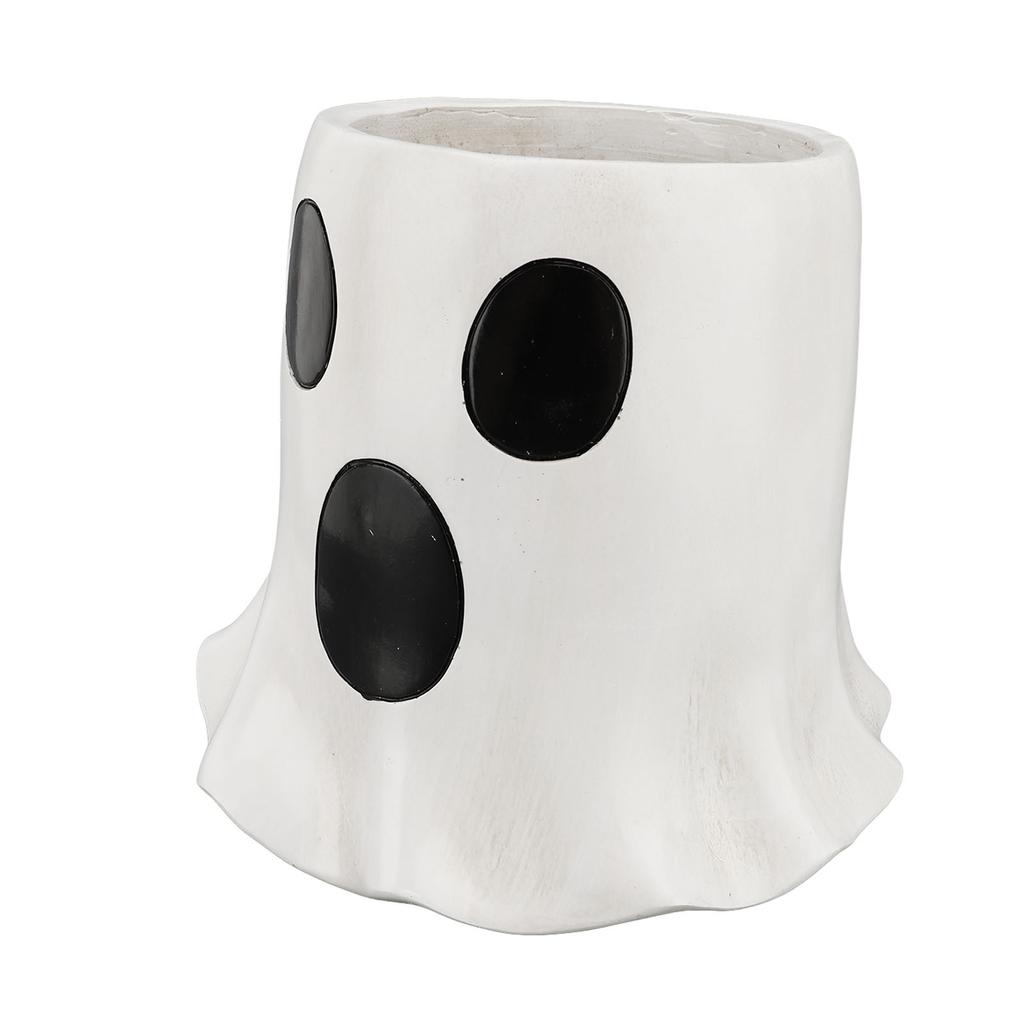 Ghost Bucket Vase Resin Multifunctional Ghost Flower Pot Plant Pot Planter for Entrance Mantelpiece