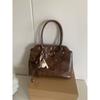Retro lazy briefcase bag women's large-capacity texture versatile simple niche design portable shoulder tote bag
