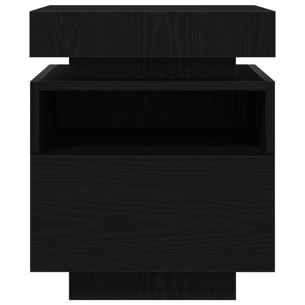 Kreatives Design Eines Niedrigen Nachttisches Mit Einer Schublade Und Offenem Stauraum, Beistelltisch Für Das Wohnzimmer, 40x39x48,5 Cm