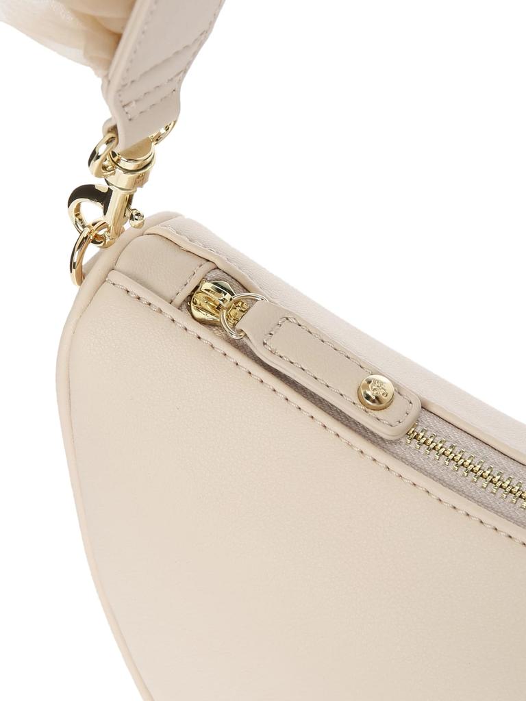 Maison De Fleur Women's Tulle Frill Shoulder Bag, Black, 8A42F0J0200