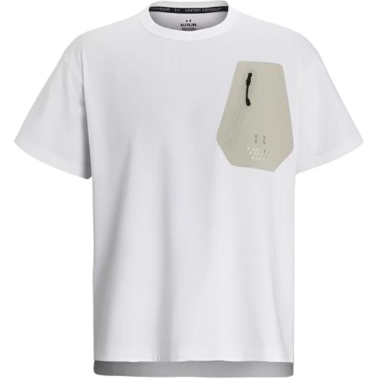 Футболка унисекс Under Armour Белая 1387986-100 L