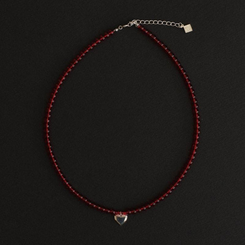 THE PART OF Deep Red Heart_N