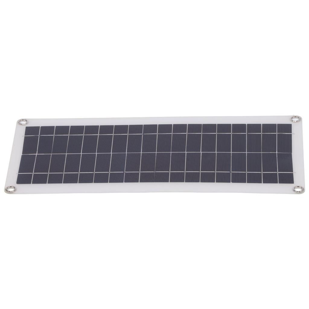 20W Flexible Polycrystalline Solar Panel Dual USB Solar Charger for Solar Street Lamp Car Battery