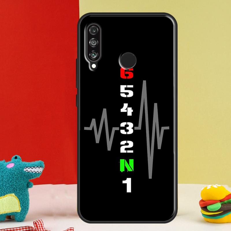 Motorcycle Gear For Huawei Nova 5T 9 10 SE 12i 12s 11i Y91 Y90 Y60 Y70 Y72 Y61 P60 P30 Pro P20 P40 Lite Case