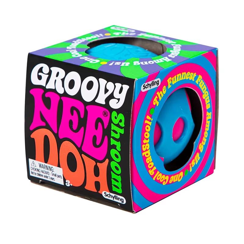 Schylling Needoh Dippin Dazzler Ou Gogoașă Cub Anti-Stres Squishy Jucărie de Strâns Pentru Concentrare Cadouri pentru Persoane cu ADHD