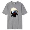 Sunlight T Shirt Big Size Men Calimero Cartoon Pattern Men T Shirt Painted Funny Tshirt Men T Shirt