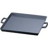 Oil Plate (Large), Black Finish, 30 X 27 Cm, for Direct Heat, Nanbu Ironware, 23013