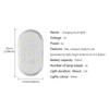 Car LED Touch Light Mini Portable Wireless Dome Light USB Rechargeable Interior Reading Lamp for Car Roof, Trunk, Camping