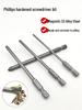 High-Hardness Magnetic Phillips Bit Set for Electric Screwdrivers and Hand Drills