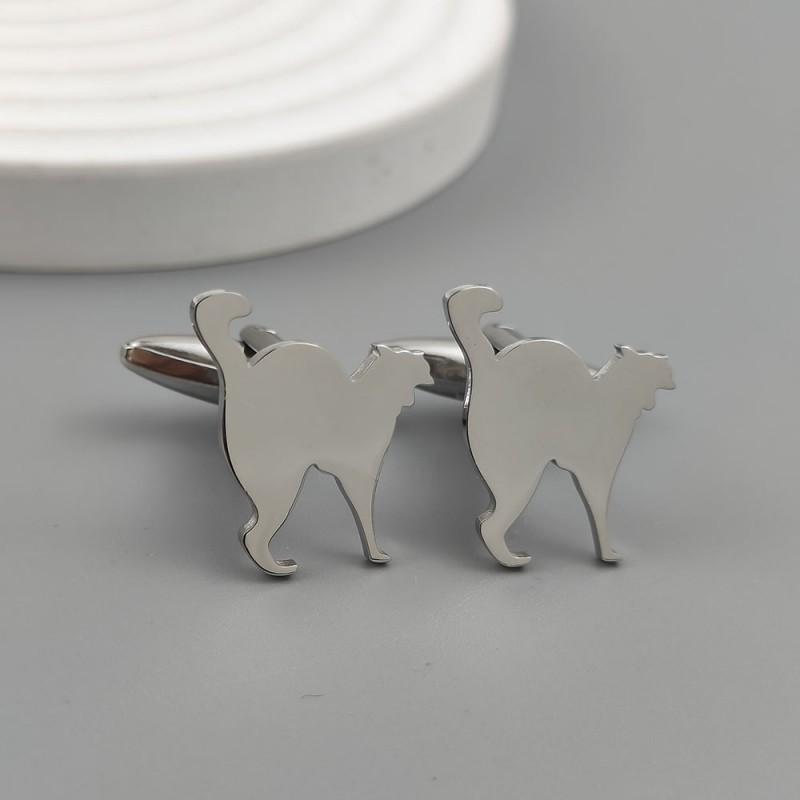 Dark Metal Camel Brooch Multi-color Silhouette Badge Personalized Outfit Cufflinks 18K