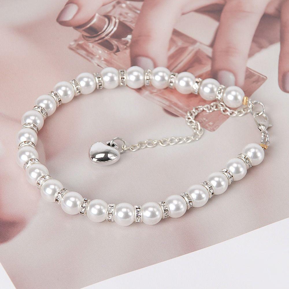 1Pair Women Shoelaces For High Heels Pearl Heels Band Shoe Belt Ankle Holding Loose Anti-skid Bundle Tie