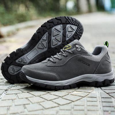 39-49 Men's Mountaineering Boots Outdoor Waterproof, Anti-slip, Wear-resistant Large Size Sports Hiking Shoes