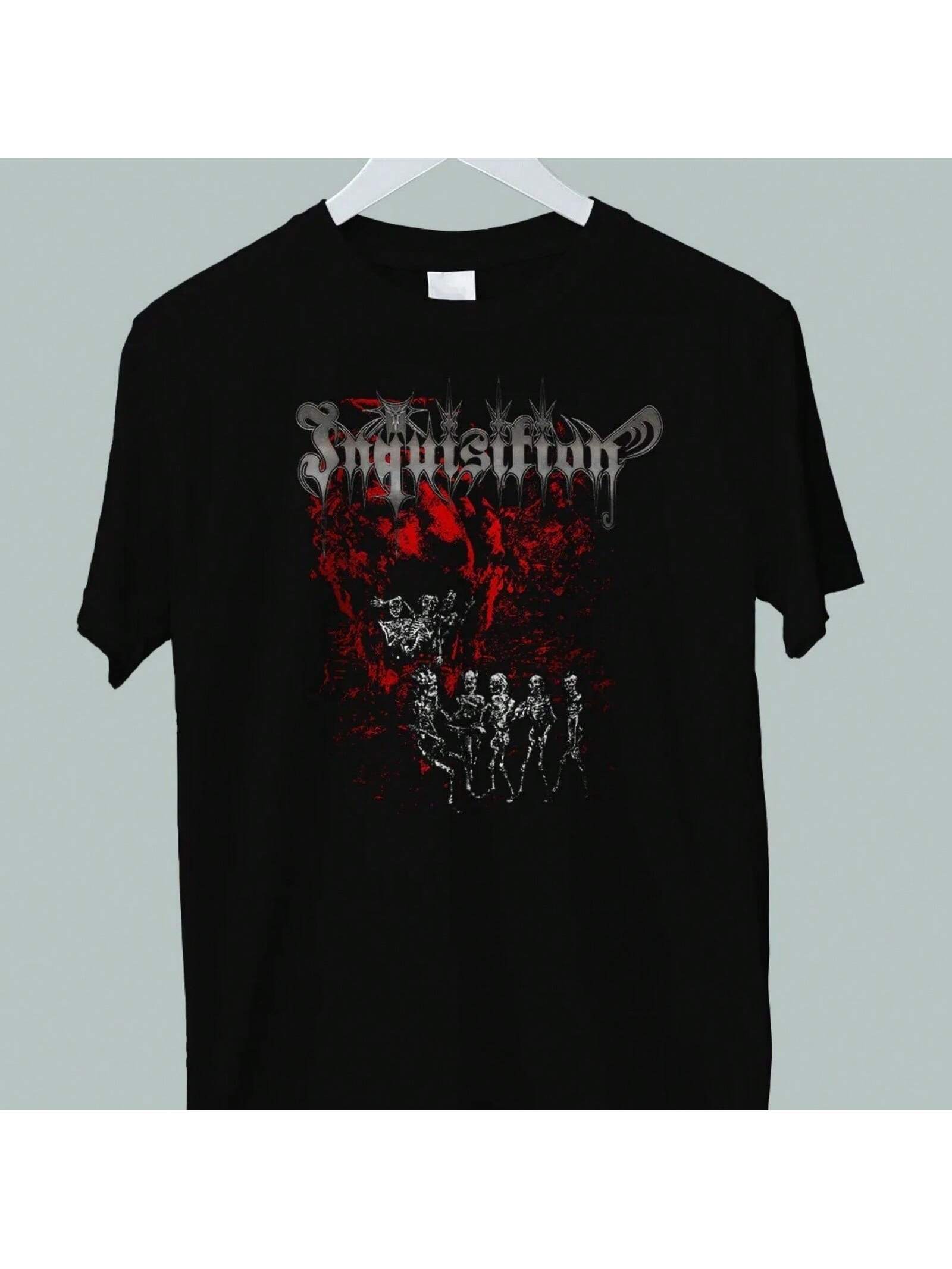 Inquisition Skeleton T-Shirt S M L XL 2XL 3XL S разноцветный