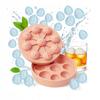 4x SILICONE ICE CUBE MOLD TULIP 3D Chocolate Ice Molds