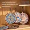 Ethnic Style Heat Insulation Pad Oil-proof Non-Slip Plate Coasters  Home Decoration