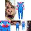 Childs Play Halloween Costume With Soft Milk Silk Fabric For Toddlers And Kids