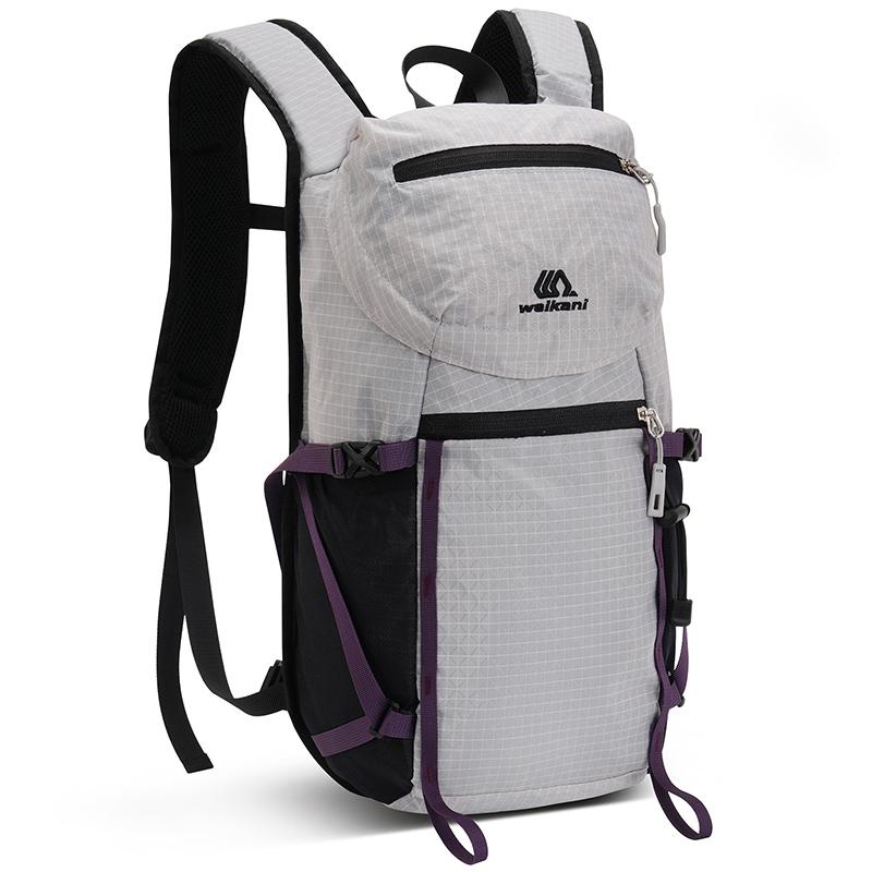 

Рюкзак для альпинизма на открытом воздухе, большой вместимости, для пеших походов, треккинга, кемпинга, спортивная дорожная сумка, портативный альпинистский багаж, рюкзак серый