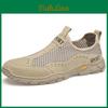 Summer Men Casual Mesh Breather Shoes Men Loafers Outdoor Walking Shoes Moccasins Man Shoes