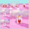 Colorful Resin Unicorn Figurines For Cake Decoration And Tabletop Display Blue Red Yellow Pink