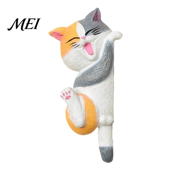 Cubierta de Interruptor de Luz de Gato Pegatina 3D, Placa de Pared Decorativa de Resina, Pegatinas Decorativas de Animales Lindos, Decoraciones Peel And Stick para el Hogar Dormitorio