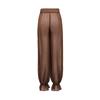 Temperament Casual Fashion Suit Women's Elegant Lapel Long-sleeve Shirt + High-waist Loose Cage Pants