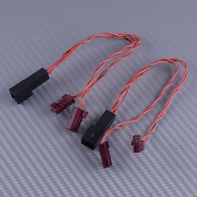 2Pcs 20 Cm Car Speaker Adapter Plug Cable Y Splitter Tweeter Plastic Fit for Mercedes-Benz C-Class W205 X253 GLC