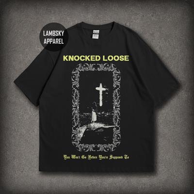 Knocked Loose Tričko Vintage, Tričko Hardcore Kapely Dárek, Metalcore Merch, Stoner Rock Tričko
