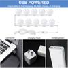5V Led Makeup Mirror Light Bulb Hollywood Makeup Vanity Lights USB Wall Lamp 6/10pcs Dimmable Dressing Table Mirror Lamp