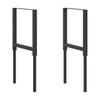 Adjustable Workbench Frame Set 2 pcs Metal 55 x (69 95.5) cm