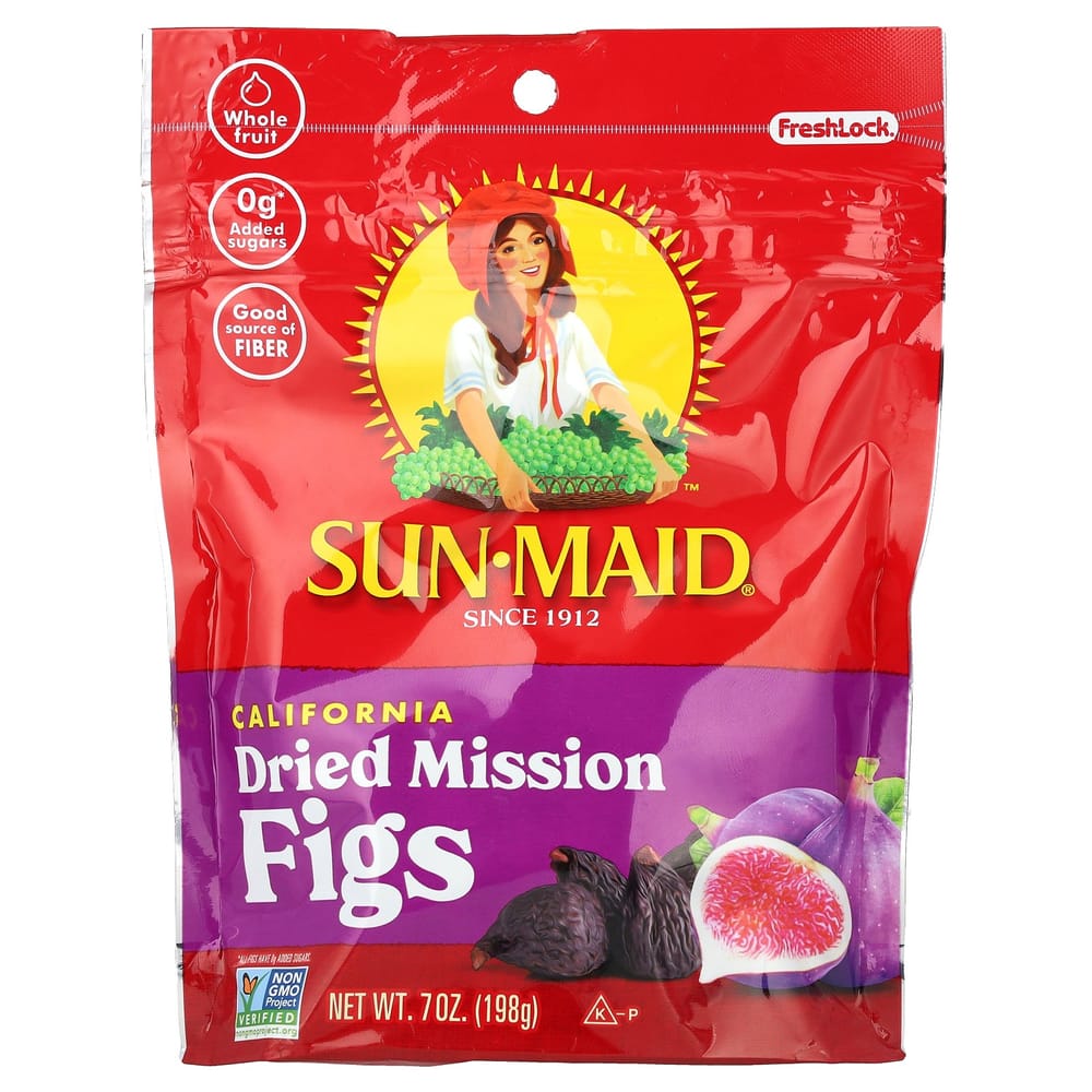 iHerb California Dried Mission Figs 198g (7oz)