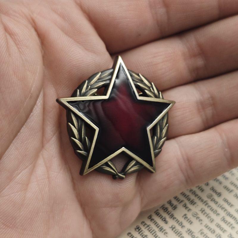 

Перегравированный советский партизанский орден времен Второй мировой войны 2024 года. Советский орден Красной Звезды Bronze Level 1 Guerrilla