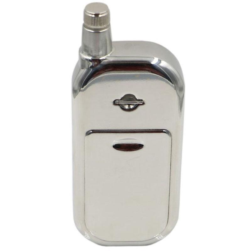 Practical-Stainless Steel Hip Flask Liquor Drink Phone Shaped Hip Flask Whiskey Flagon Whisky Pot Pocket Container