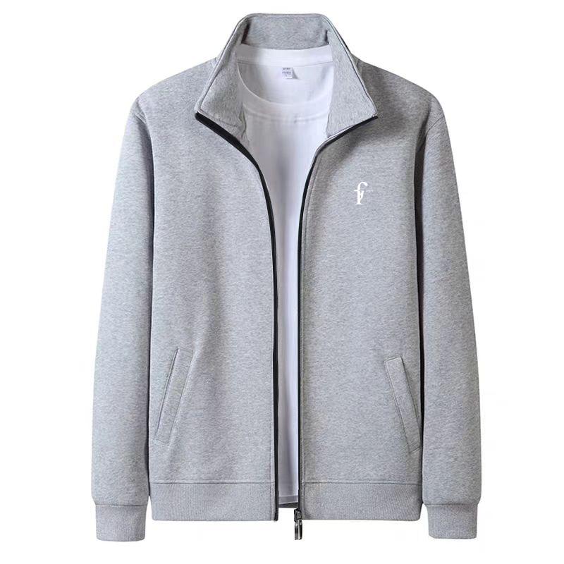 Men's Casual Sports Solid Color Pullover Sweatshirt for Autumn and Winter, Men's Fashionable Printed Non Velvet Sweatshirt