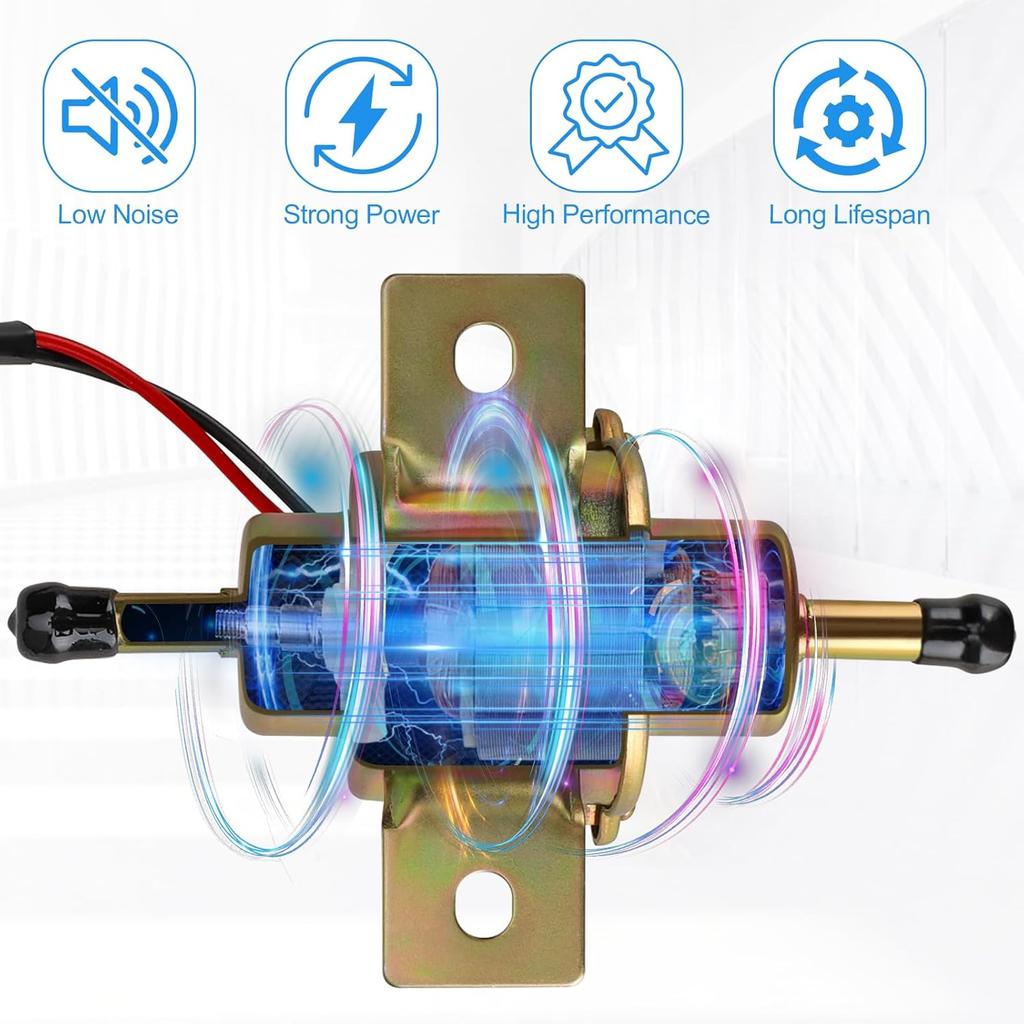 EP-500-0 Fuel Pump Electrical Replacement for 12585-52030 15231-52030 15231-52033 68371-51210 Yanmar Cub Cadet Kubota B6000 G3200 G4200 G5200 G6200