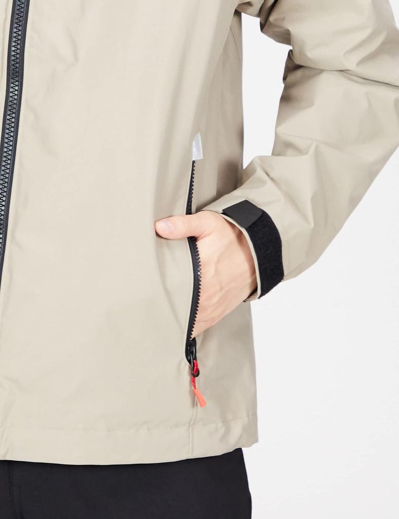 Helly Hansen Espeli Wet Size XS Jacket, Waterproof, Water-Repellent, Breathable, Windproof, Sand, (HH12282)