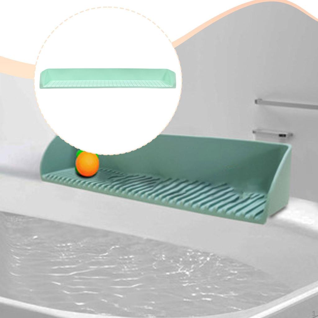 Skydd för Badkar Badkar Lekhylla Enkel Tid Håll Torrt och Snyggt Nödvändigheter Stadig Silikon