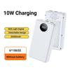 6*18650 Power Bank Bateriový Box Duální USB Typ C Nabíjecí Skořepina s kempingovými světly 20000mAh Externí Pouzdro Power Banky Úložný Box na Nabíjení Baterií