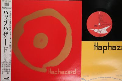 LP Record HAPHAZARD  Haphazard K28P6380 Electric Bird 1985 Japan Obi Jazz Used