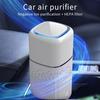 PDTO New Air Purifier Portable Home Car Air Cleaner Negative Ion Odor Dust Filter