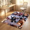 Personalized Crystal Velvet Carpet,Sabrina Carpenter Custom Printed Name, Plush Area Rug For Home Indoor Decor