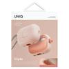 UNIQ Clyde Lock Case AirPods Pro 2(2022/2023) Powder Pink-pink/light Pink-crepe Pink