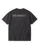 QT8 GARMENTS Lb Pigment Simple Logo Tee (Charcoal)