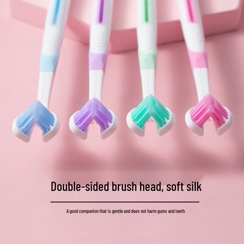 YALINNA Double-Sided Soft Bristle Toothbrush