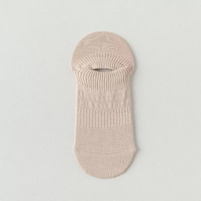 Women s Low-Cut Non-Slip Cotton Socks - Invisible Summer Style