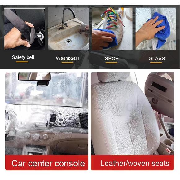 Multi-Purpose Foam Cleaner Rust Remover Cleaning Car House Seat Car Interior Accessories Home Kitchen Cleaning Foam Spray