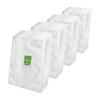 FRESHPAK Vacuum Sealed Bags, Embossed, 28x35cm (11.1x13.8"), 90, 4 X 100 Bags, Diamond-Cut Nylon, Long-Lasting Freshness, Food Storage, Microwave Tha
