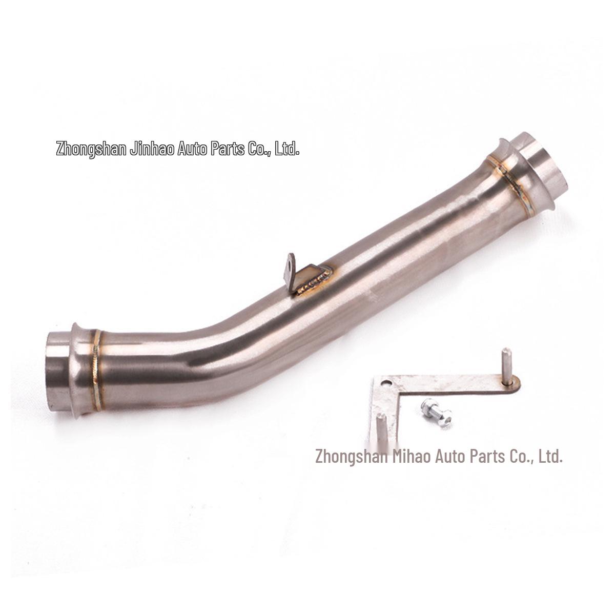 Модификация выхлопной трубы KTM1290: Замена оригинальной камеры противодавления, снятие средней части.