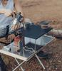 CAMPING MOON Solo Kitchen Single Burner Soto Windmaster Amicus Compact Stove Heat Insulation Table Solo Table Aluminum Table with Storage Bag Camping