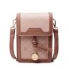 Premium Sense Simple and Versatile Shoulder Mobile Phone Bag Women's Small Bag Spring and Summer New Crossbody Small Square Bag