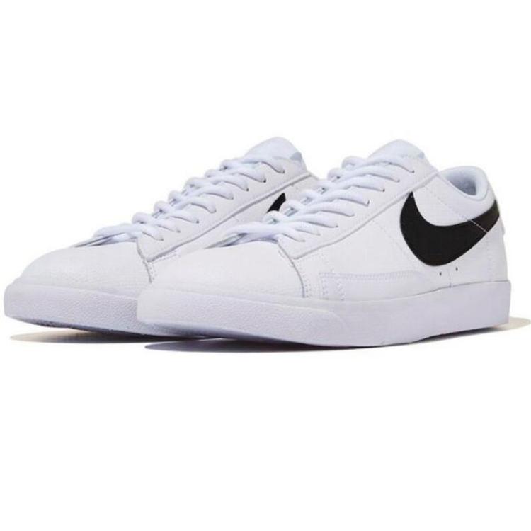 Nike Blazer Low Leather 'White Black' AO2788-101
